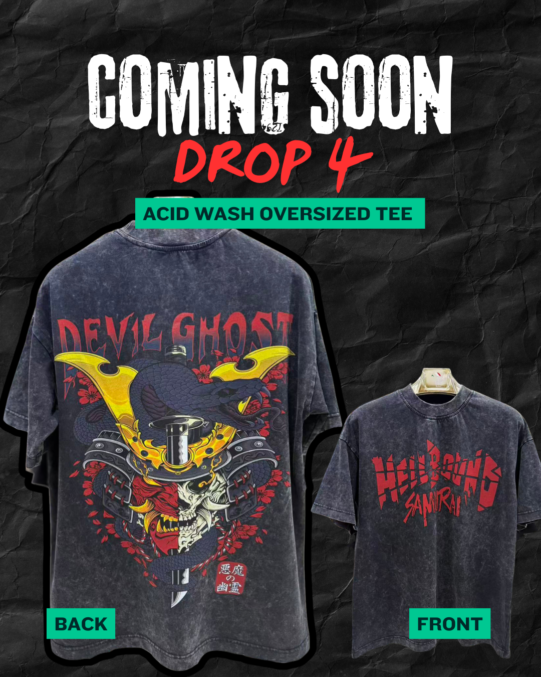 ᴅᴇᴠɪʟ ɢʜᴏꜱᴛ ᴏɴɪ ᴍᴀꜱᴋ - (DROP 4) COMING SOON!